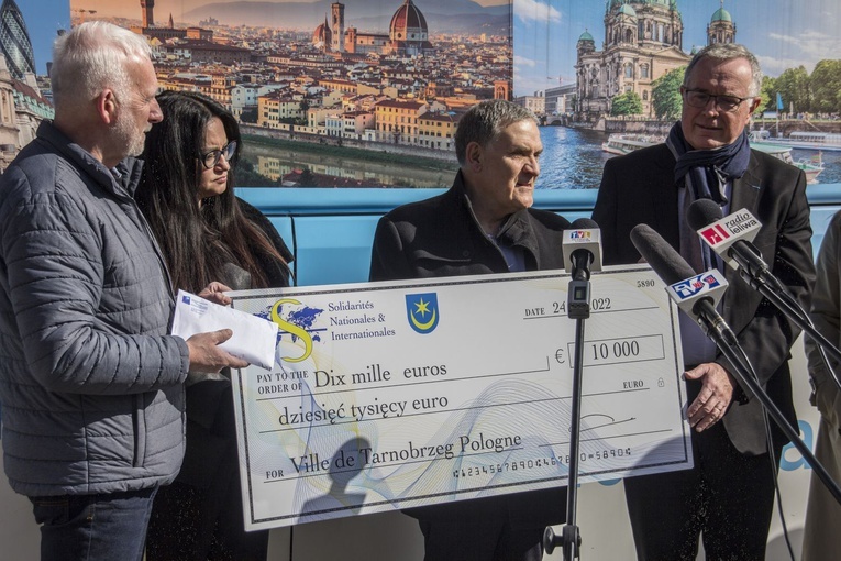 Tarnobrzeg. Francuzi z pomocą Ukrainie