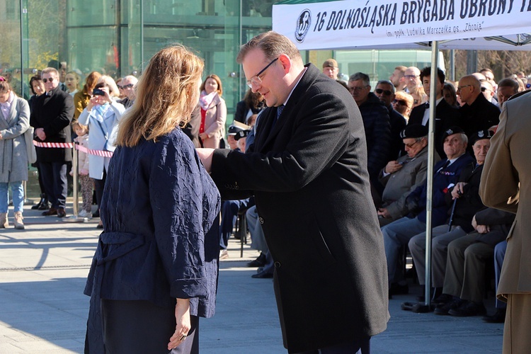 Święto 16. Dolnośląskiej Brygady Obrony Terytorialnej - złożenie przysięgi