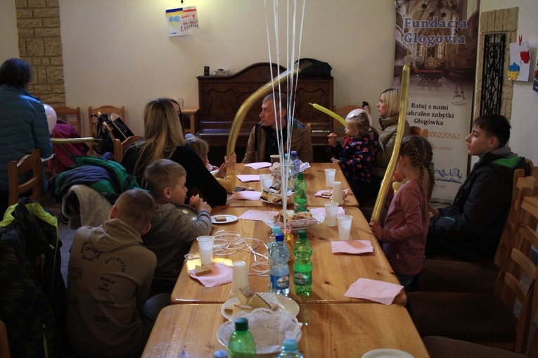 Spotkanie uchodźców z Ukrainy oraz ich gospodarzy w Głogówku