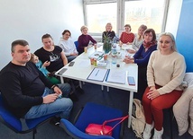 ▲	Pierwsze spotkanie już za nimi.