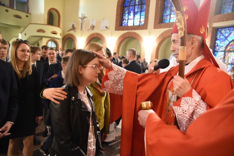 Bierzmowanie u MB Niepokalanej w Nowym Sączu