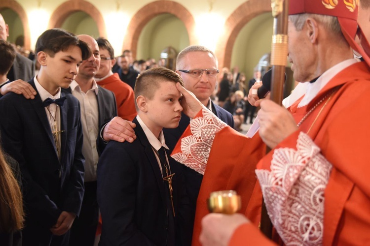 Bierzmowanie u MB Niepokalanej w Nowym Sączu