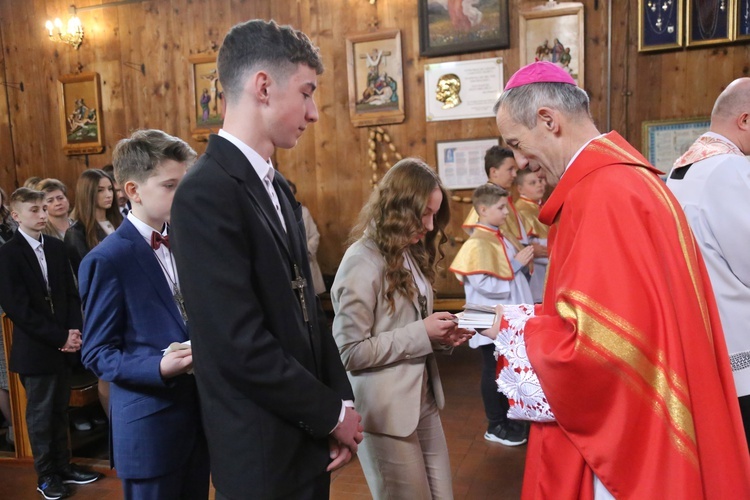 Bierzmowanie w Łabowej