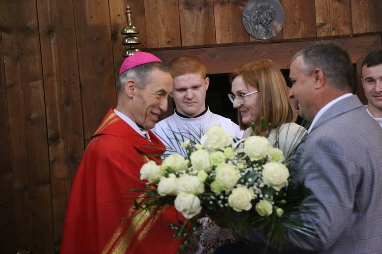 Bierzmowanie w Łabowej