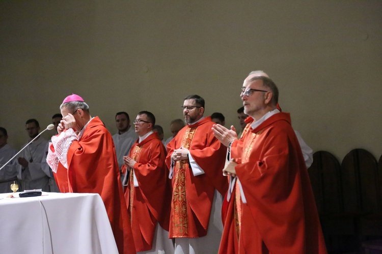 Bierzmowanie młodych z parafii kolejowej