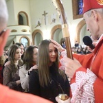 Bierzmowanie młodych z parafii kolejowej