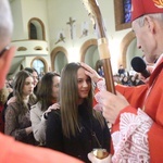 Bierzmowanie młodych z parafii kolejowej