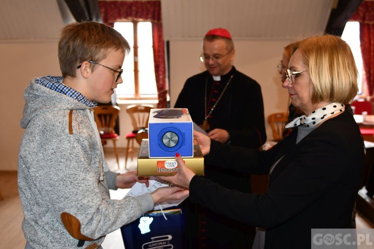 Finał Diecezjalnego Konkursu Wiedzy Biblijnej Młody Biblista w Paradyżu