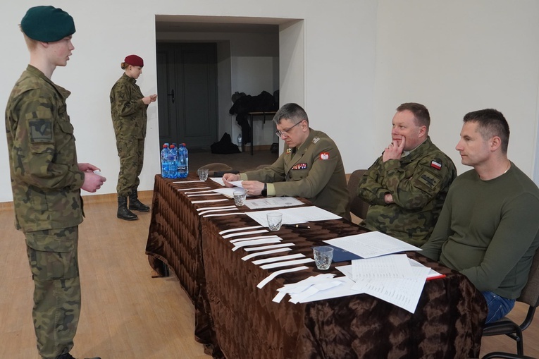Certyfikat wojskowy kadetów KLO w Henrykowie