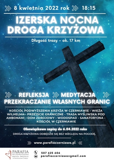 Izerska Nocna Droga Krzyżowa przed nami