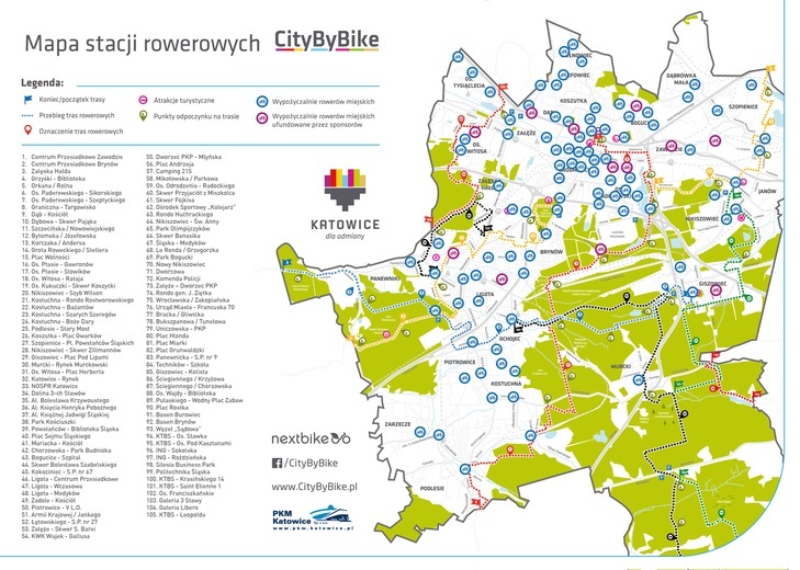 Katowice. Nowy sezon roweru miejskiego