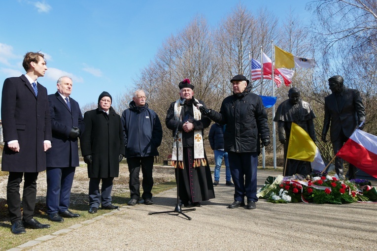 Modlitwę poprowadził ks. kan. Ludwik Kowalski.