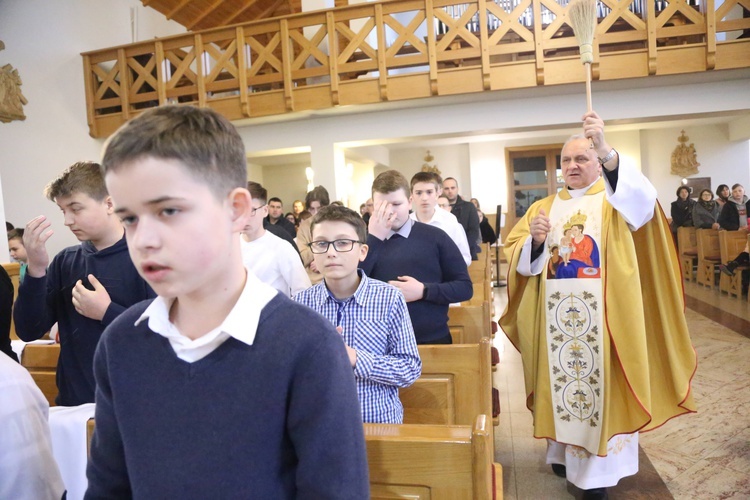 Błogosławieństwo do funkcji lektora w Rajbrocie 