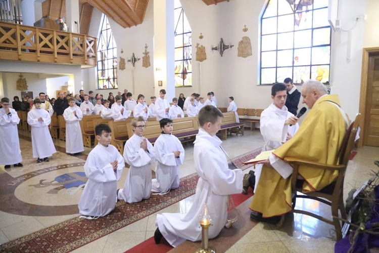 Błogosławieństwo do funkcji lektora w Rajbrocie 