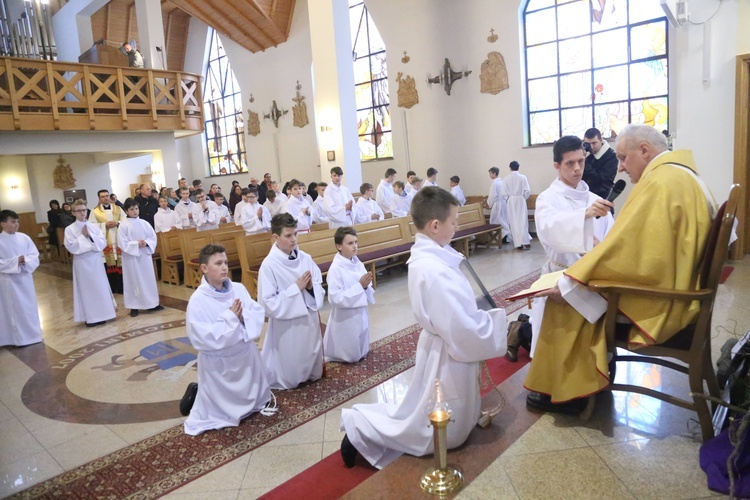 Błogosławieństwo do funkcji lektora w Rajbrocie 