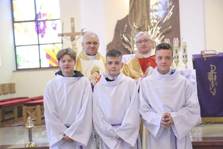 Błogosławieństwo do funkcji lektora w Rajbrocie 