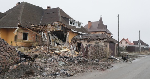 Arestowycz o zbrodniach na cywilach pod Kijowem - powinny wstrząsnąć światem