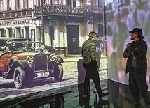 ▲	W Art Box Experience przedwojenna stolica ożywa na powierzchni 800 m kw. za pomocą systemu kilkudziesięciu najnowocześniejszych projektorów i zintegrowanych ruchomych ekranów.