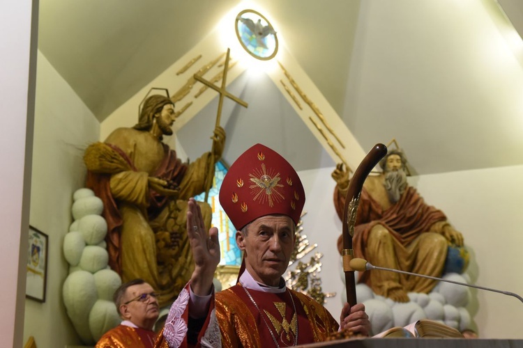 Bierzmowanie w par. św. Rocha w Nowym Sączu