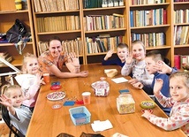 ▲	Świetlica dla dzieci w żarskiej parafii pw. Najświętszego Serca Pana Jezusa.