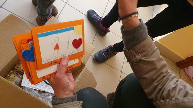 Transport darów dla Ukrainy z Francji