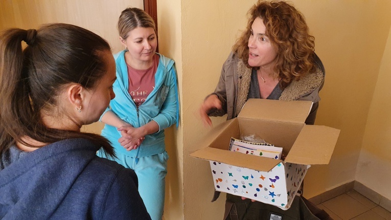 Transport darów dla Ukrainy z Francji