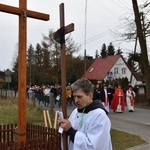 Poświęcenie przydrożnych krzyży w Korytach