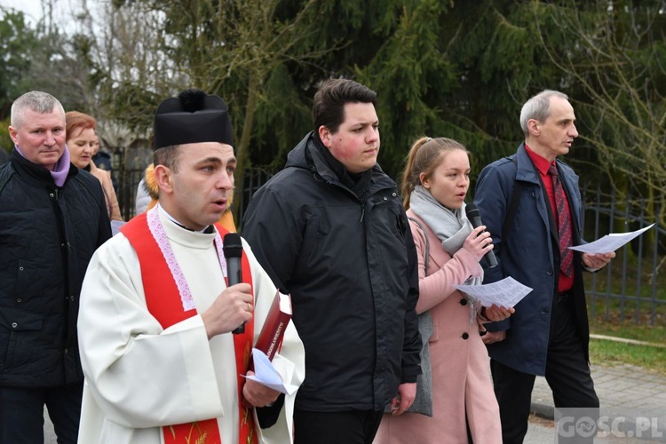 Poświęcenie przydrożnych krzyży w Korytach