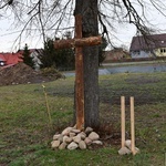 Poświęcenie przydrożnych krzyży w Korytach