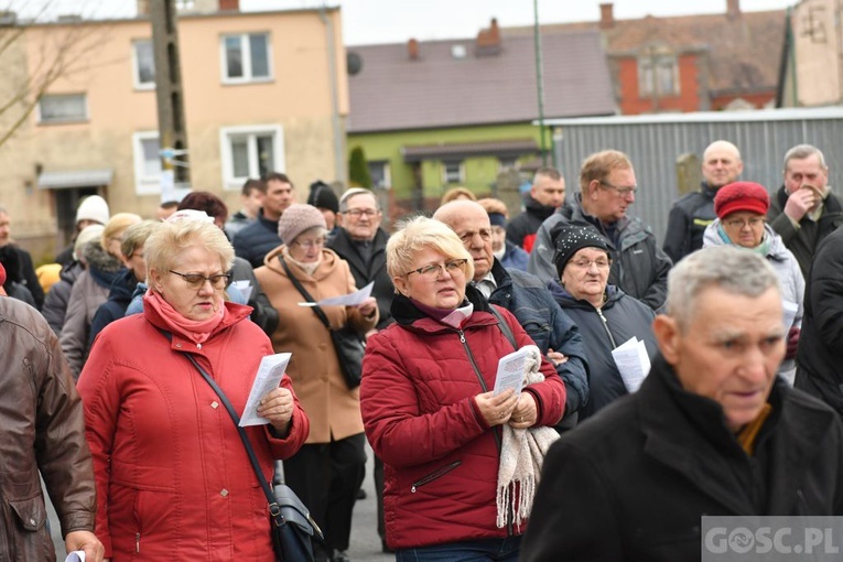 Poświęcenie przydrożnych krzyży w Korytach