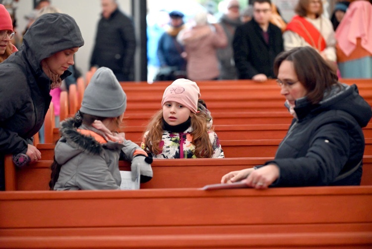 Dramatyczny spektakl na ulicach Głuszycy  