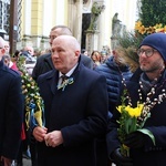 Parada palm wielkanocnych w Trzebnicy w Niedzielę Palmową