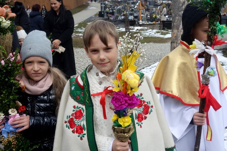 Niedziela Palmowa w Kościelisku