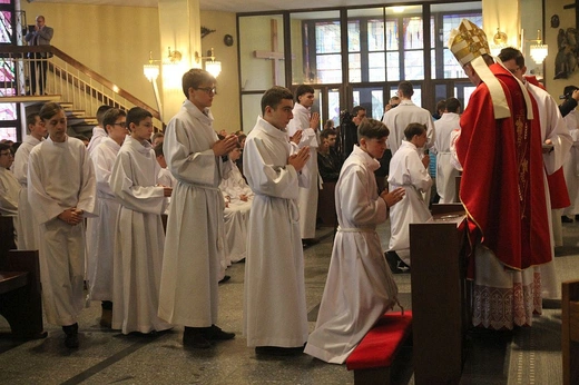Nowi ceremoniarze i animatorzy służby liturgicznej w diecezji bielsko-żywieckiej - 2022