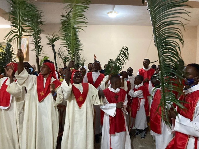 Niedziela Palmowa u tarnowskich misjonarzy