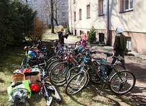 Katowice. Powstała wypożyczalnia rowerów dla uchodźców z Ukrainy