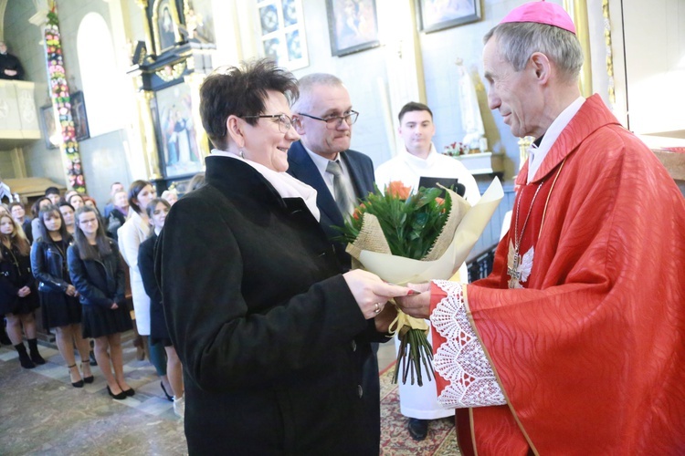 Bierzmowanie w Łososinie Górnej