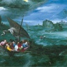 Jan Brueghel, „Burza na Jeziorze Galilejskim”.