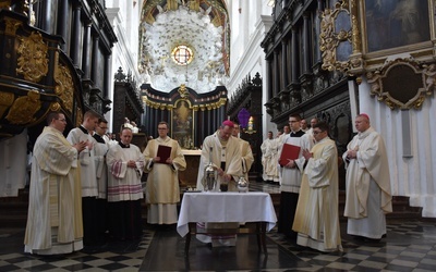 Msza św. Krzyżma w archikatedrze oliwskiej