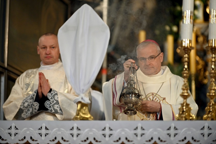 Msza Wieczerzy Pańskiej w świdnickiej katedrze