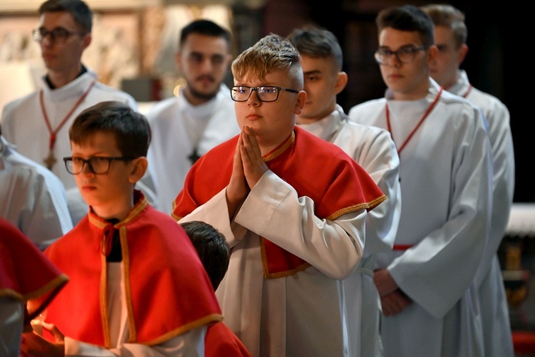 Msza Wieczerzy Pańskiej w świdnickiej katedrze