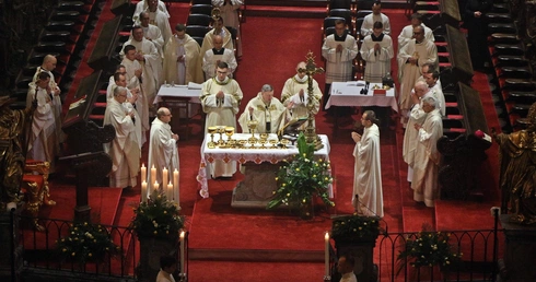 Eucharystia jest Bożym umiłowaniem do końca