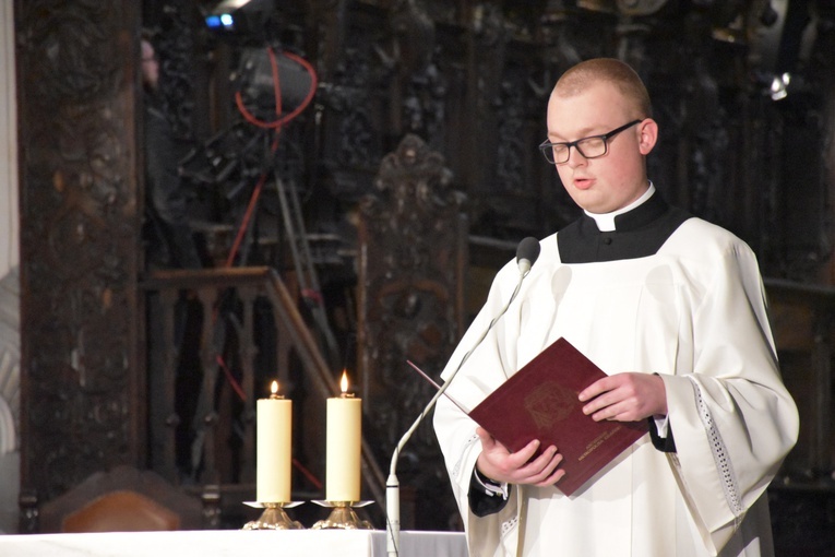 Msza Wieczerzy Pańskiej w archikatedrze oliwskiej