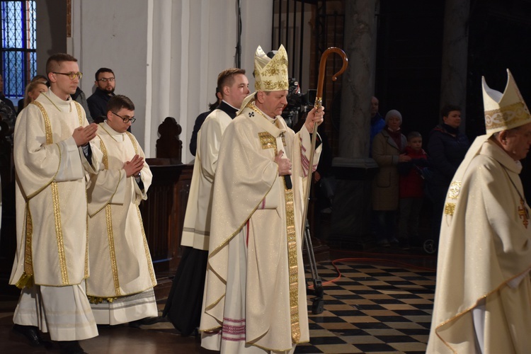 Msza Wieczerzy Pańskiej w archikatedrze oliwskiej