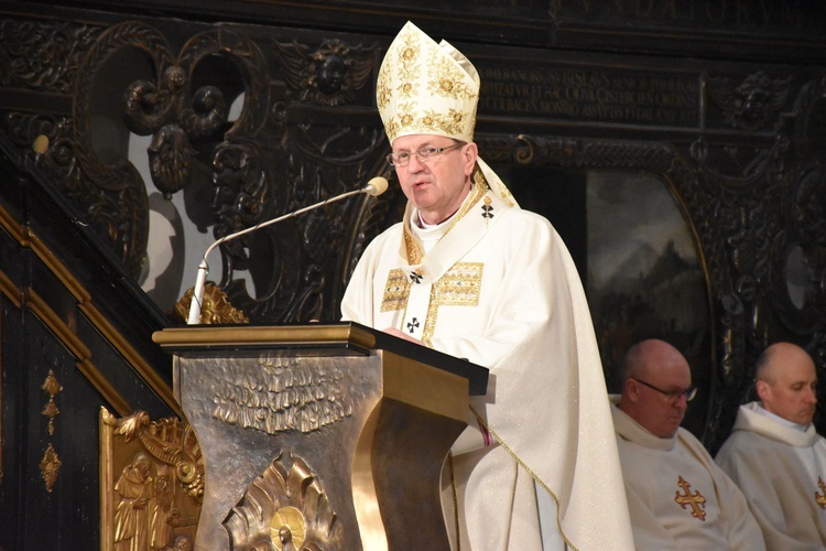 Msza Wieczerzy Pańskiej w archikatedrze oliwskiej