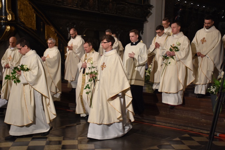 Msza Wieczerzy Pańskiej w archikatedrze oliwskiej