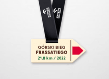Niezwykłe, ręcznie wykonane medale dla finisherów IV Górskiego Biegu Frassatiego
