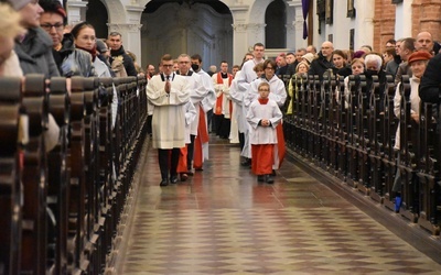 Liturgia Męki Pańskiej w archikatedrze oliwskiej