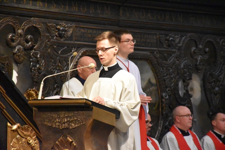Liturgia Męki Pańskiej w archikatedrze oliwskiej