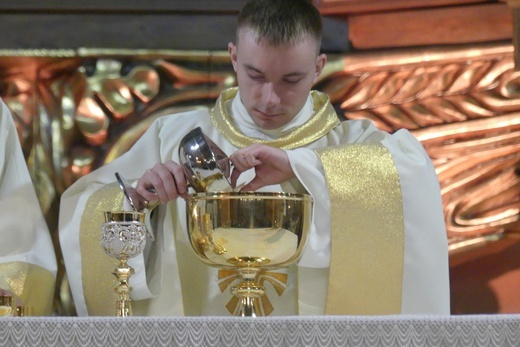 Liturgia Wielkiego Czwartku w katedrze św. Mikołaja w Bielsku-Białej - 2022